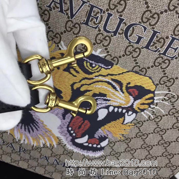 GUCCI古馳原單 新款專櫃品質原單貨實物實拍 450950虎頭 手提購物包 HY1044